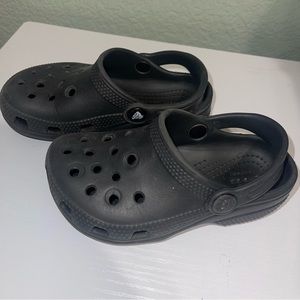 Crocs Kids Classic Clog - Black - Size 9